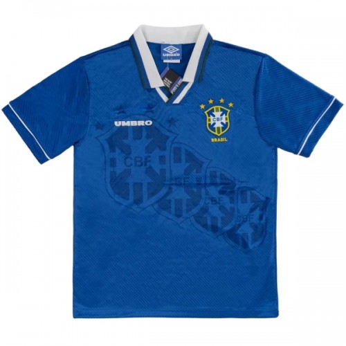Nogometni Dresovi Brazil Gostujući Retro 1994 Nogometni Dresovi Brazil Gostujući Retro 1994