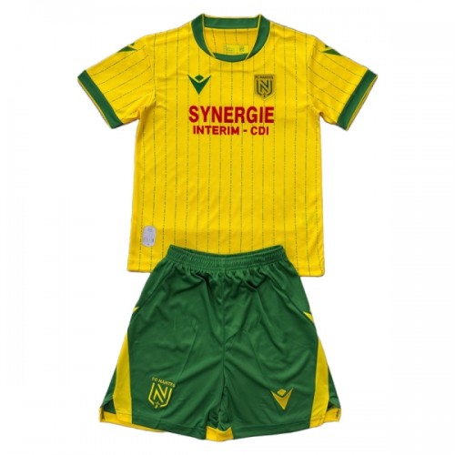Dječji - Dresovi Komplet FC Nantes Domaći 2025-26 Dječji - Dresovi Komplet FC Nantes Domaći 2025-26