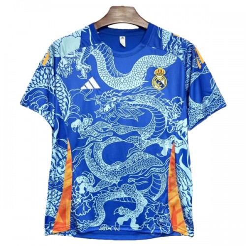 Nogometni Dresovi Real Madrid Dragon 2025-26 Plava Nogometni Dresovi Real Madrid Dragon 2025-26 Plava