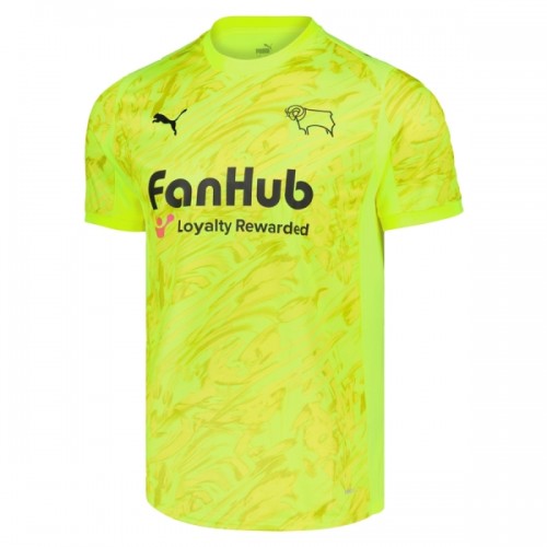 Golmanski Nogometni Dresovi Derby County 2025-26 Žuta Golmanski Nogometni Dresovi Derby County 2025-26 Žuta