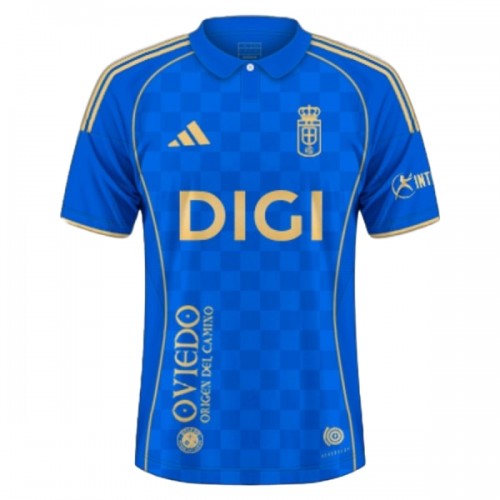 Nogometni Dresovi Real Oviedo Domaći 2025-26 Nogometni Dresovi Real Oviedo Domaći 2025-26