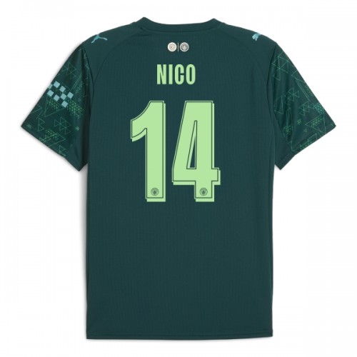 Nogometni Dresovi Manchester City Nico 14 Četvrta Ea Sport 2025-26 Nogometni Dresovi Manchester City Nico 14 Četvrta Ea Sport 2025-26