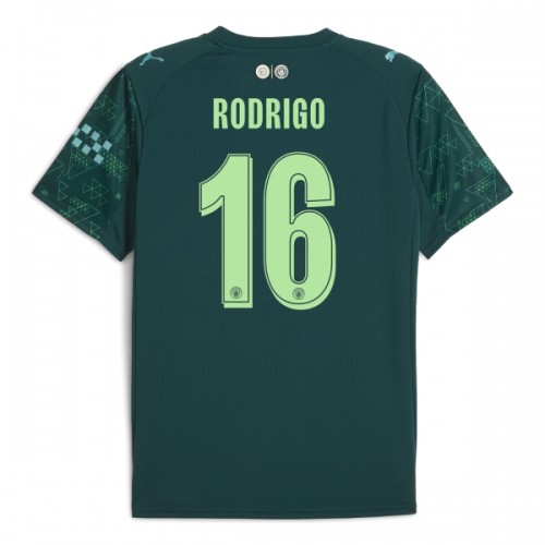 Nogometni Dresovi Manchester City Rodrigo 16 Četvrta Ea Sport 2025-26 Nogometni Dresovi Manchester City Rodrigo 16 Četvrta Ea Sport 2025-26