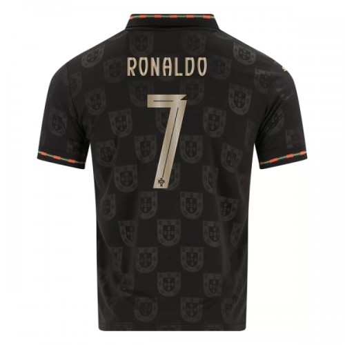 Nogometni Dresovi Portugal Black Panther Ronaldo 7 2025-26 Nogometni Dresovi Portugal Black Panther Ronaldo 7 2025-26