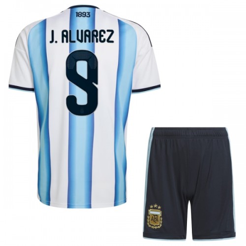 Dječji - Dresovi Komplet Argentina J. Alvarez 9 Domaći Svjetsko Prvenstvo 2026 Dječji - Dresovi Komplet Argentina J. Alvarez 9 Domaći Svjetsko Prvenstvo 2026