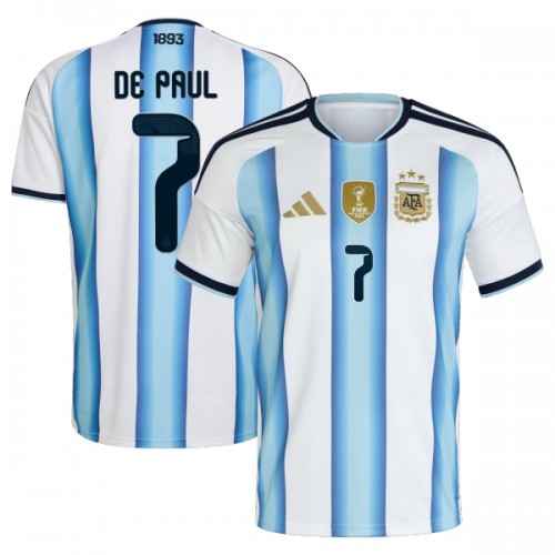 Nogometni Dresovi Argentina De Paul 7 Domaći Svjetsko Prvenstvo 2026 Nogometni Dresovi Argentina De Paul 7 Domaći Svjetsko Prvenstvo 2026
