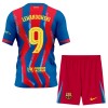 Dječji - Dresovi Komplet FC Barcelona Lewandowski 9 Četvrta 2025-26