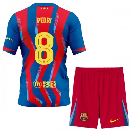 Dječji - Dresovi Komplet FC Barcelona Pedri 8 Četvrta 2025-26 Dječji - Dresovi Komplet FC Barcelona Pedri 8 Četvrta 2025-26