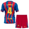 Dječji - Dresovi Komplet FC Barcelona R. Araujo 4 Četvrta 2025-26 Dječji - Dresovi Komplet FC Barcelona R. Araujo 4 Četvrta 2025-26