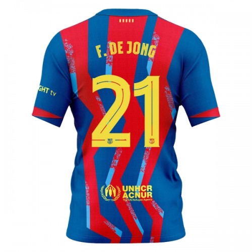 Nogometni Dresovi FC Barcelona F. De Jong 21 Četvrta 2025-26 Nogometni Dresovi FC Barcelona F. De Jong 21 Četvrta 2025-26