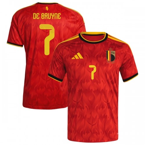 Nogometni Dresovi Belgija De Bruyne 7 Domaći Svjetsko Prvenstvo 2026 Nogometni Dresovi Belgija De Bruyne 7 Domaći Svjetsko Prvenstvo 2026