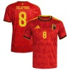 Nogometni Dresovi Belgija Tielemans 8 Domaći Svjetsko Prvenstvo 2026 Nogometni Dresovi Belgija Tielemans 8 Domaći Svjetsko Prvenstvo 2026