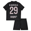 Dječji - Dresovi Komplet Paris Saint-Germain B. Barcola 29 Četvrta Jordan 2025-26 Dječji - Dresovi Komplet Paris Saint-Germain B. Barcola 29 Četvrta Jordan 2025-26