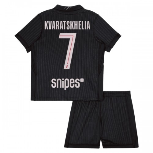 Dječji - Dresovi Komplet Paris Saint-Germain Kvaratskhelia 7 Četvrta Jordan 2025-26 Dječji - Dresovi Komplet Paris Saint-Germain Kvaratskhelia 7 Četvrta Jordan 2025-26
