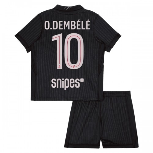 Dječji - Dresovi Komplet Paris Saint-Germain O. Dembele 10 Četvrta Jordan 2025-26 Dječji - Dresovi Komplet Paris Saint-Germain O. Dembele 10 Četvrta Jordan 2025-26