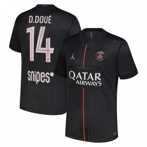 Nogometni Dresovi Paris Saint-Germain D. Doue 14 Četvrta Jordan 2025-26 Nogometni Dresovi Paris Saint-Germain D. Doue 14 Četvrta Jordan 2025-26