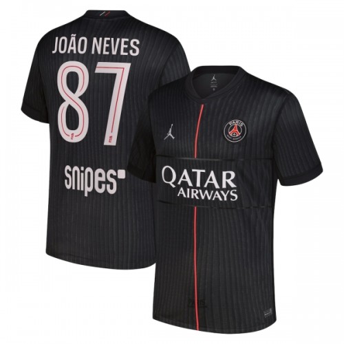 Nogometni Dresovi Paris Saint-Germain Joao Neves 87 Četvrta Jordan 2025-26 Nogometni Dresovi Paris Saint-Germain Joao Neves 87 Četvrta Jordan 2025-26