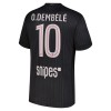 Nogometni Dresovi Paris Saint-Germain O. Dembele 10 Četvrta Jordan 2025-26