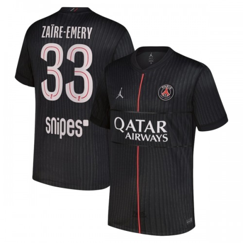 Nogometni Dresovi Paris Saint-Germain Zaire-Emery 33 Četvrta Jordan 2025-26 Nogometni Dresovi Paris Saint-Germain Zaire-Emery 33 Četvrta Jordan 2025-26