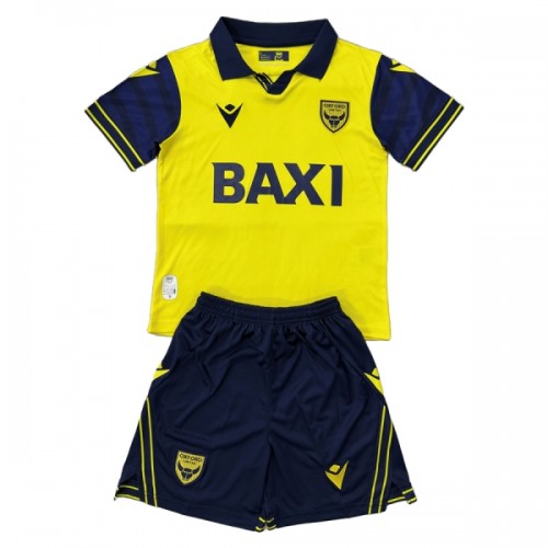 Dječji - Dresovi Komplet Oxford United Domaći 2025-26 Dječji - Dresovi Komplet Oxford United Domaći 2025-26