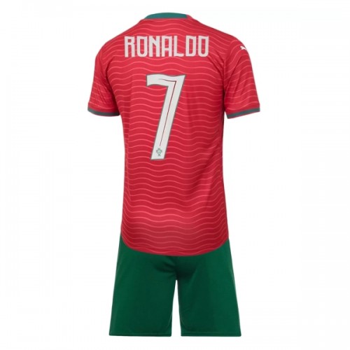 Dječji - Dresovi Komplet Portugal Ronaldo 7 Domaći Svjetsko Prvenstvo 2026 Dječji - Dresovi Komplet Portugal Ronaldo 7 Domaći Svjetsko Prvenstvo 2026