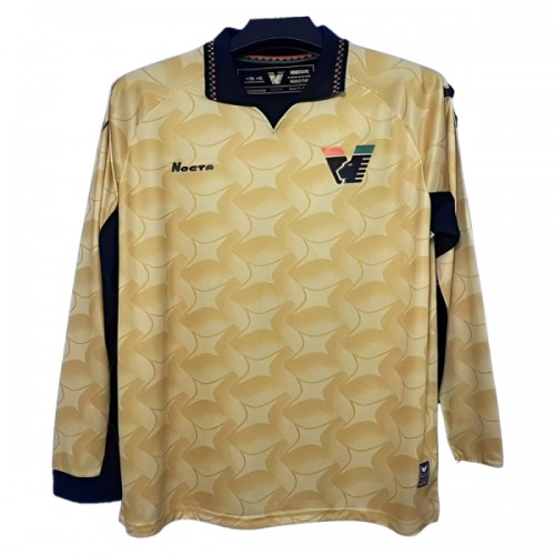 Golmanski Nogometni Dresovi Venezia Gold Version 2025-26 Dugi Rukav Golmanski Nogometni Dresovi Venezia Gold Version 2025-26 Dugi Rukav
