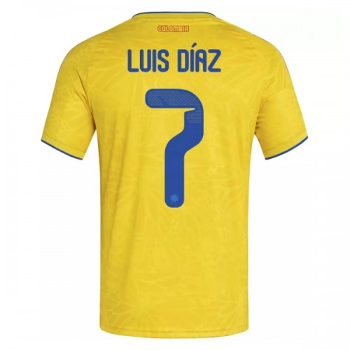 Nogometni Dresovi Kolumbija Luis Diaz 7 Domaći Svjetsko Prvenstvo 2026 Nogometni Dresovi Kolumbija Luis Diaz 7 Domaći Svjetsko Prvenstvo 2026