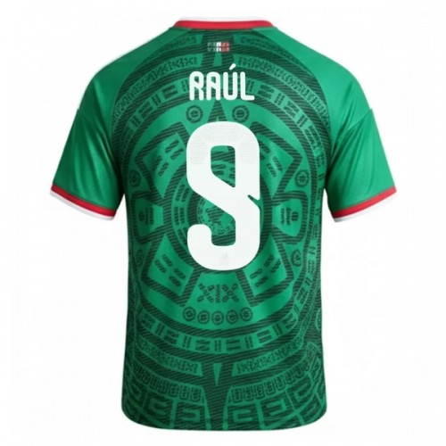 Nogometni Dresovi Meksiko Raul 9 Domaći Svjetsko Prvenstvo 2026 Nogometni Dresovi Meksiko Raul 9 Domaći Svjetsko Prvenstvo 2026