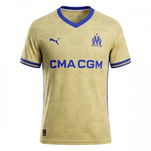 Nogometni Dresovi Olympique de Marseille Četvrta 2025-26 Nogometni Dresovi Olympique de Marseille Četvrta 2025-26