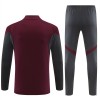 Arsenal Sweatshirt Za Trening 2025-26 Četvrt-Zip Crvena
