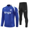 Chelsea Sweatshirt Za Trening 2025-26 Četvrt-Zip Plava