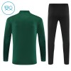 Dječji - AC Milan Sweatshirt Za Trening 2025-26 Četvrt-Zip Zelena