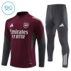 Dječji - Arsenal Sweatshirt Za Trening 2025-26 Četvrt-Zip Crvena