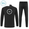 Dječji - Chelsea Sweatshirt Za Trening 2025-26 Četvrt-Zip Crna