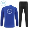 Dječji - Chelsea Sweatshirt Za Trening 2025-26 Četvrt-Zip Plava