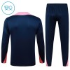 Dječji - FC Barcelona Sweatshirt Za Trening 2025-26 Četvrt-Zip Plava