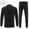 Dječji - Real Madrid Sweatshirt Za Trening 2025-26 Četvrt-Zip Crna