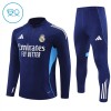 Dječji - Real Madrid Sweatshirt Za Trening 2025-26 Četvrt-Zip Mornarica Dječji - Real Madrid Sweatshirt Za Trening 2025-26 Četvrt-Zip Mornarica
