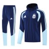 Argentina Trening Jakna Kapuljačom Komplet 2026-27 Mornarica Argentina Trening Jakna Kapuljačom Komplet 2026-27 Mornarica