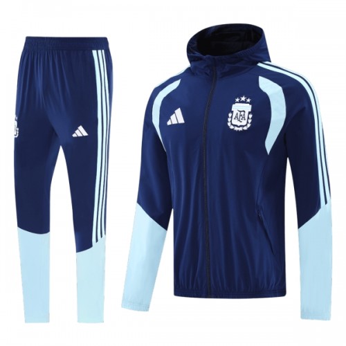 Argentina Trening Jakna Kapuljačom Komplet 2026-27 Mornarica Argentina Trening Jakna Kapuljačom Komplet 2026-27 Mornarica