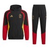 Belgija Trening Jakna Kapuljačom Komplet 2026-27 Crna