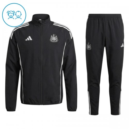 Dječji - Newcastle United Odijela Za Trening 2025-26 Crna Dječji - Newcastle United Odijela Za Trening 2025-26 Crna