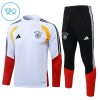 Dječji - Njemačka Sweatshirt Za Trening 2026-27 Četvrt-Zip Bijela