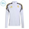 Dječji - Real Madrid Sweatshirt Za Trening 2026-27 Četvrt-Zip Bijela