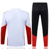 Njemačka Sweatshirt Za Trening 2026-27 Četvrt-Zip Bijela