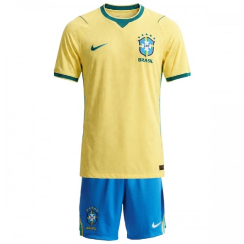 Dječji - Dresovi Komplet Brazil Domaći Svjetsko Prvenstvo 2026 Dječji - Dresovi Komplet Brazil Domaći Svjetsko Prvenstvo 2026