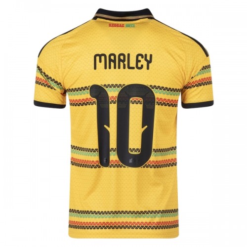 Nogometni Dresovi Jamajka Bob Marley 10 Domaći Svjetsko Prvenstvo 2026 Nogometni Dresovi Jamajka Bob Marley 10 Domaći Svjetsko Prvenstvo 2026