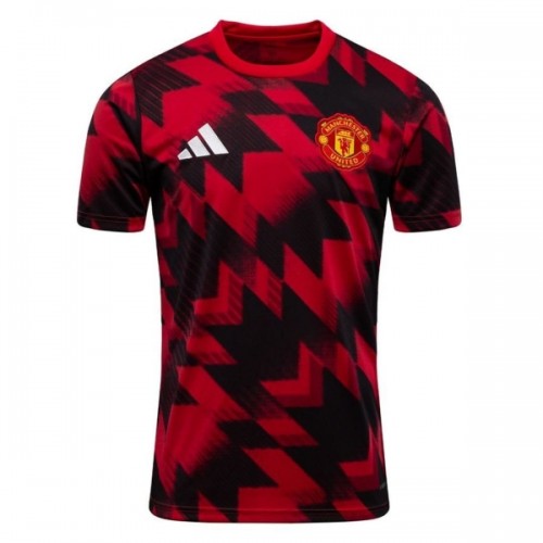 Nogometni Dresovi Manchester United Pre-Match 2025-26 Crvena Nogometni Dresovi Manchester United Pre-Match 2025-26 Crvena