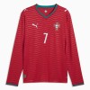 Nogometni Dresovi Portugal Ronaldo 7 Domaći Svjetsko Prvenstvo 2026 Dugi Rukav