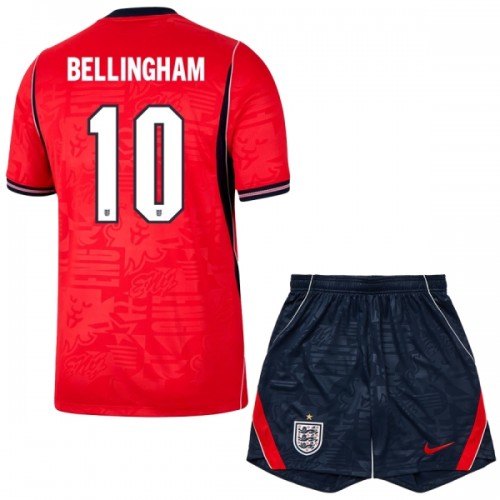 Dječji - Dresovi Komplet Engleska Bellingham 10 Gostujući Svjetsko Prvenstvo 2026 Dječji - Dresovi Komplet Engleska Bellingham 10 Gostujući Svjetsko Prvenstvo 2026